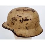 WW2 German Africa Corps M35 Helmet.