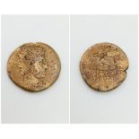 Ancient Greek Bronze Coin 400BC - 300 AD, Slabbed by International Numismatic Bureau.