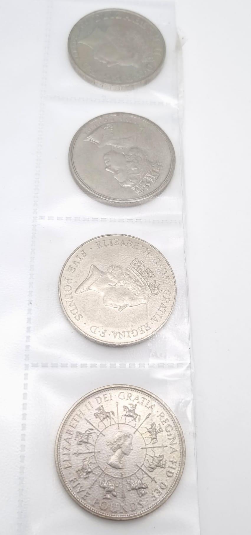 A Parcel of British Coinage Comprising; An Original Britain’s First Decimal Coin Pack, 4 x Silver Cr - Image 5 of 9