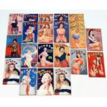 A Collection of 21 Vintage (1950s) Fiesta Books of Erotica. Includes the ongoing commentary - The Bo