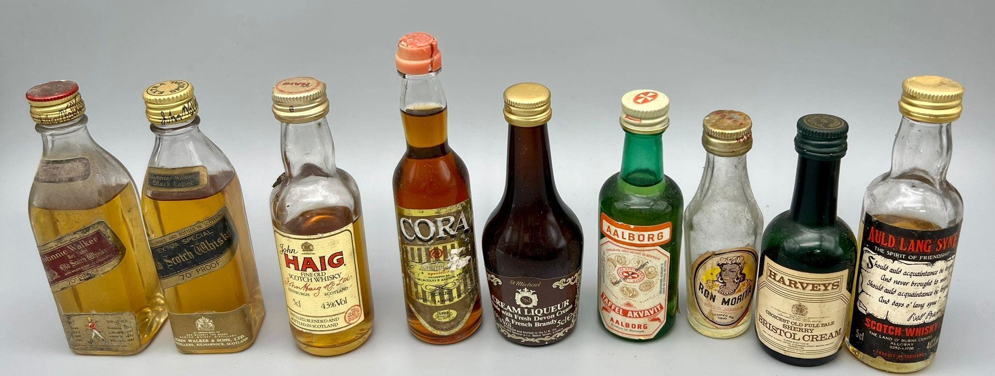 A selection of 30 assorted of miniature bottles of booze. See pictures for more info. - Bild 5 aus 5