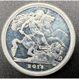 A 2013 TWENTY POUND COIN. 15.8gms