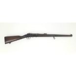 A Rare 1871 Mauser Cavalry Bolt Action Rifle. Action dated 1875. 11 x 60R Carbine. Adopted by the Ge