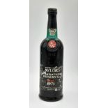 A bottle of 1971 Taylor’s Late Bottled Vintage Port