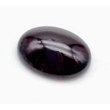 11.79ct Natural Almandine Garnet. Oval Cabochon IGLI&I certified.