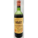 A Bottle of 1967 Chateau Grand-Puy-Lacoste Red Wine - From the French Pauillac Region. A/F