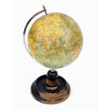 A 1936 Phillips 6 inch table top globe. A lovely 1936 Phillips 6 inch terrestrial globe. 10,1/2