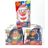 Three Very Collectable Mr Potato Head Toys. To include: Santa Spud, Toy Story 3 Classic and Spud