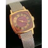 Ladies vintage 1960’s SEKONDA WRISTWATCH from the original Soviet production, having square face and