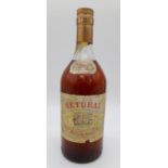 A bottle of 1978 Setúbal Moscatel Sweet Wine.