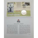 Excellent Condition Great Britain at War ‘Guernsey Liberation’ First Day Cover One Crown Coin and