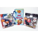 Three Very Collectible Mr Potato Head Toys. To include: Boston Red Sox Mr Potato Head with Trophy,