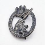 A WW2 German Army Flak Badge. Marked “30” on the back.