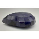 A 1023ct Huge Teardrop-Shaped Blue Sapphire. GLI Certified. 204g