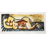 Lithograph on Paper 'Woman Sleeping' by Picasso. Dimensions 30.5x42cm "Picasso was the most dominant