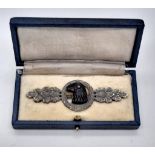 A WW2 German Luftwaffe Reconnaissance Sqn. Clasp. In original box of issue.