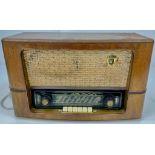 A Wonderful Vintage 1950s German-Made Braun World Radio. 57cm width by 26cm tall. In working