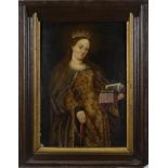 Lithograph on Paper - Portrait de 3/4, de Sainte Marie-Madeleine. Anthony van Dyck 35.5x24cm Anthony