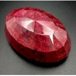 A 561.65ct Oval Mixed Cut Ruby. IGL&I Certified.