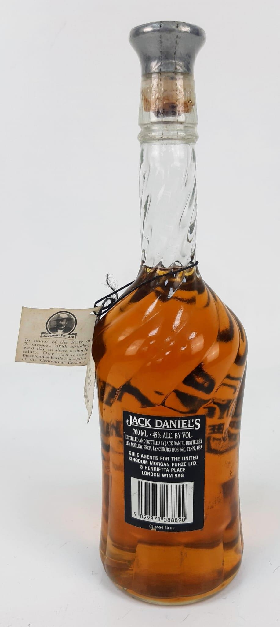 A Bottle of Jack Daniels Bicentennial Bottle Circa 1990’s 45% Vol . - Bild 2 aus 3