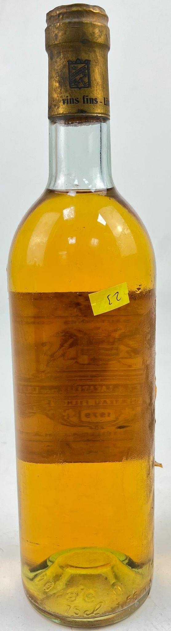 A Bottle of 1979 Sauternes - Chateau Filhot. - Image 2 of 4