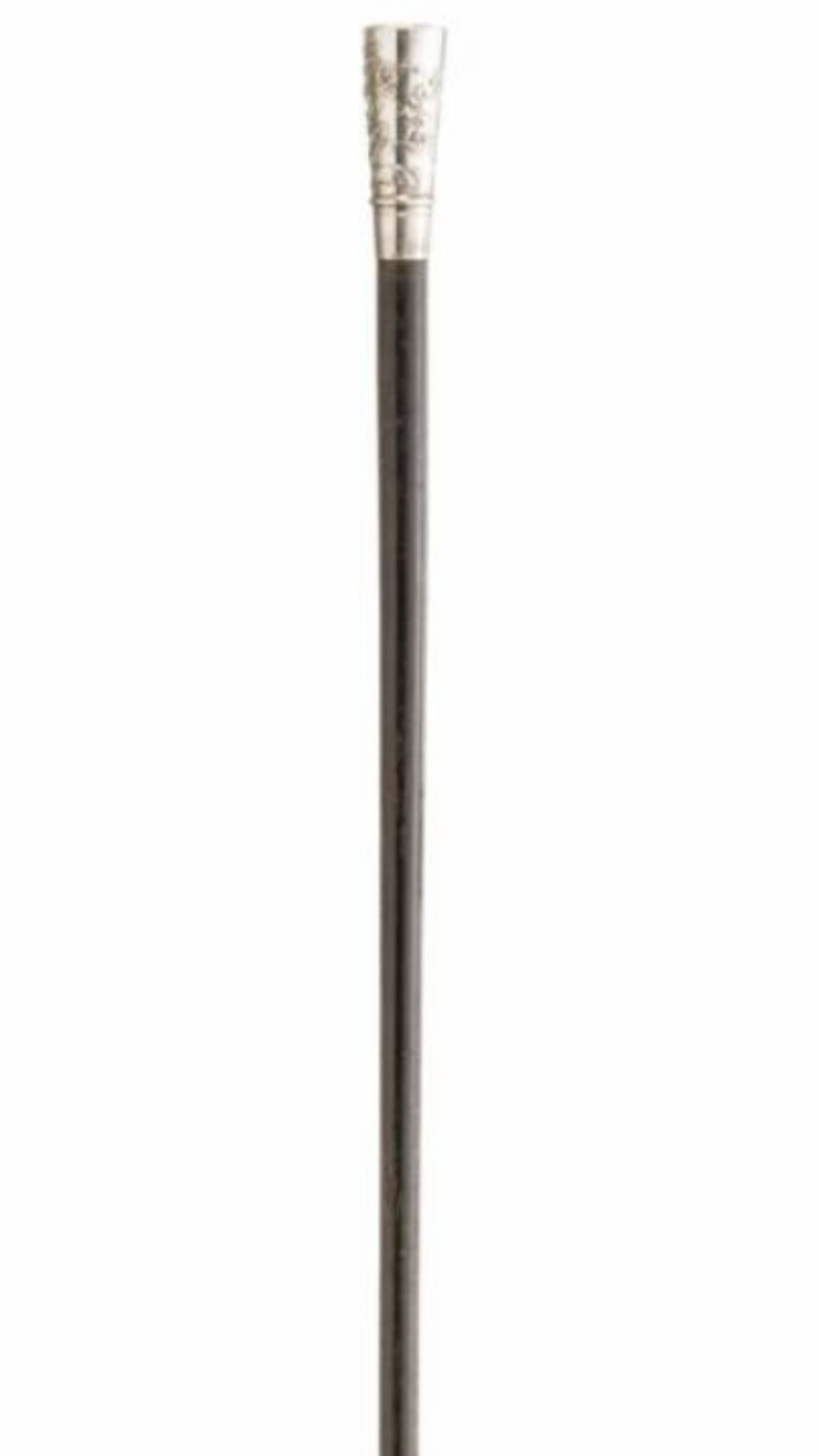 A 20th century Russian silver walking stick / cane stick 84 master PO” ? Possibly good maker . St - Image 5 of 7