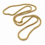 A 22K Yellow Gold Multi-Link Chain. Has a kink so A/F. 62cm. Ref: 5-309. 31.9g total gold weight.