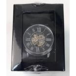 A Montine Skeleton Dial Watch. 40mm dial. Automatic. As new, in box, wrapped.