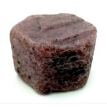 A highly collectable, museum quality, rare, NATURAL RUBY crystal. A perfectly formed, hexagonal