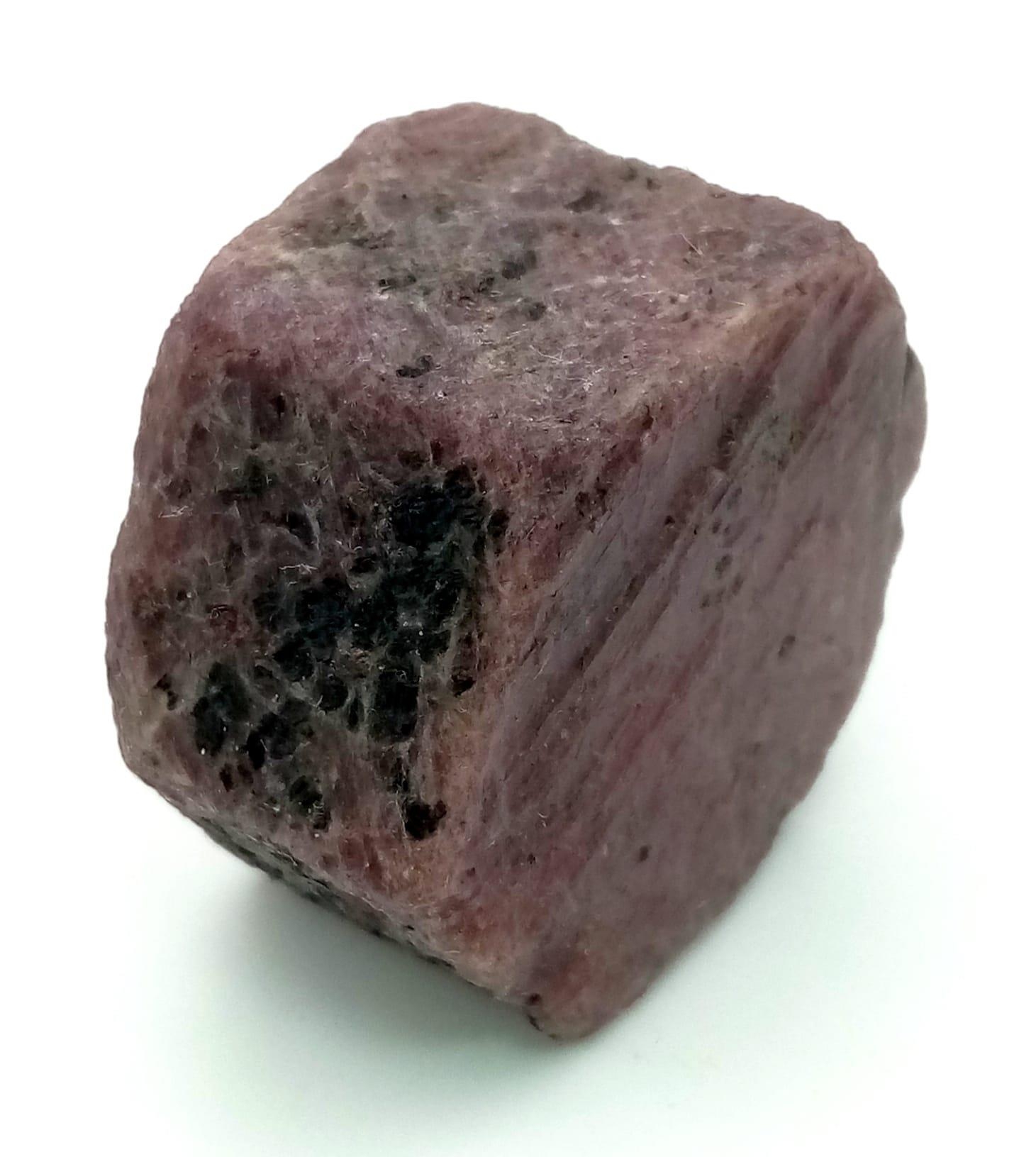 A highly collectable, museum quality, rare, NATURAL RUBY crystal. A perfectly formed, hexagonal - Image 3 of 3
