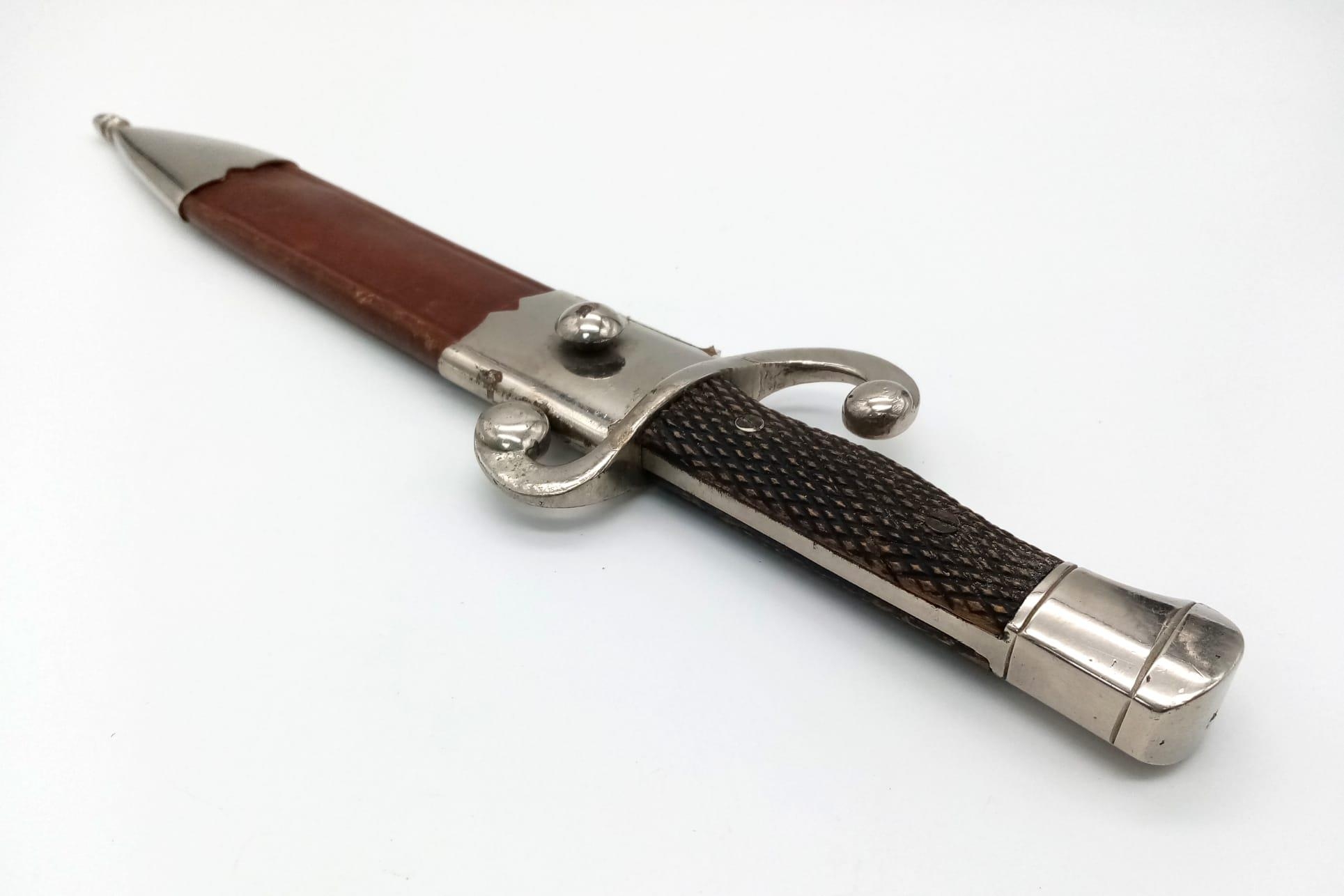 A Vintage Toledo Dagger with Scabbard. In good condition but please see photos. 33cm total length. - Image 3 of 4