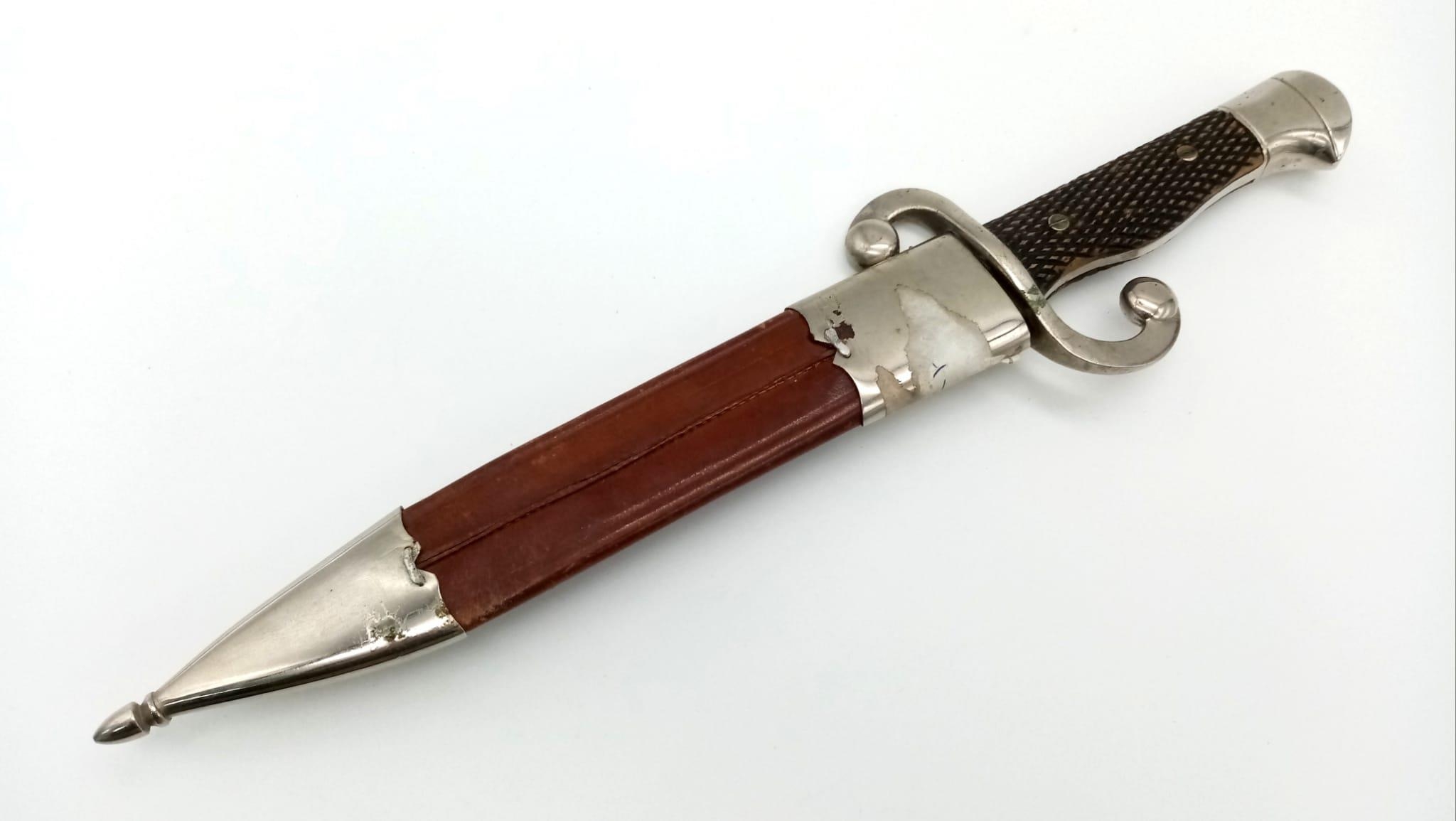 A Vintage Toledo Dagger with Scabbard. In good condition but please see photos. 33cm total length. - Image 2 of 4