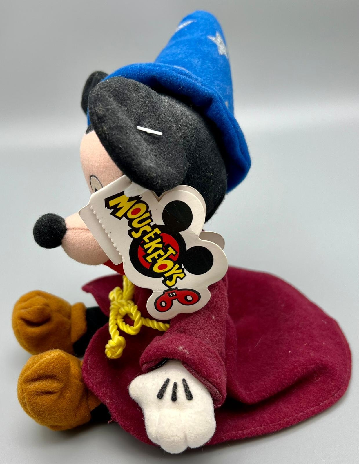 A Vintage Bendy Sailor and a Mickey Mouse Sorcerer Toy Bean Bag - with tag. - Image 5 of 6