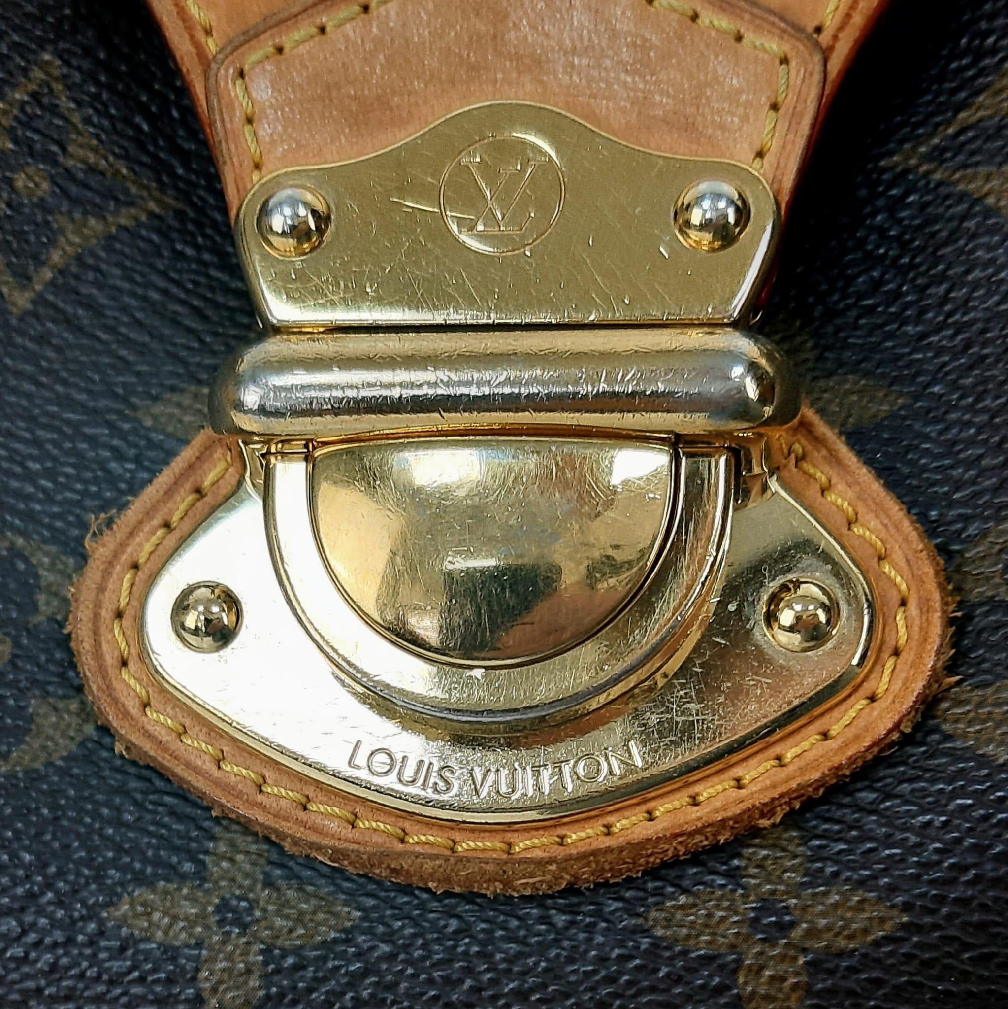 A Louis Vuitton Monogram Canvas Stresa PM Bag. Leather trim with gold-tone hardware. Nylon lined - Image 4 of 7
