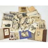 A Box of Over 100 Japanese WW2 and Pre WW2 Black and White Photographs. Some incredible personal