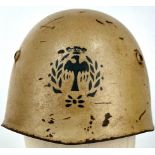 A WW2 German Luftwaffe Enlisted Mans M43 Cap. Nice condition.