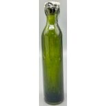 A WW1 German Clark D Gas bottle. This once housed the gas in a German Gas Shell. Comes with a