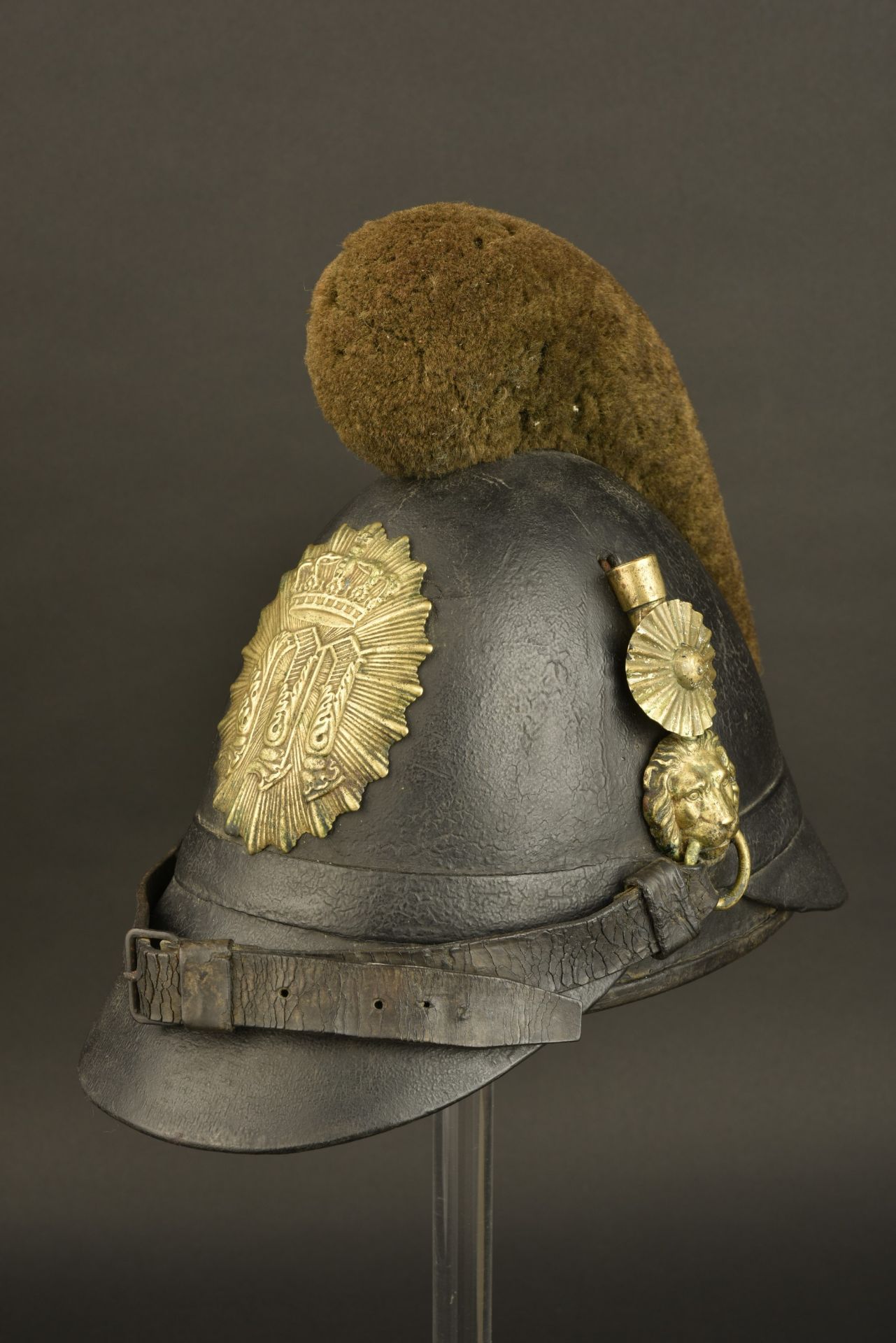 Bayern Raupenhelm M1845-48 für Schützen  - Bild 9 aus 9