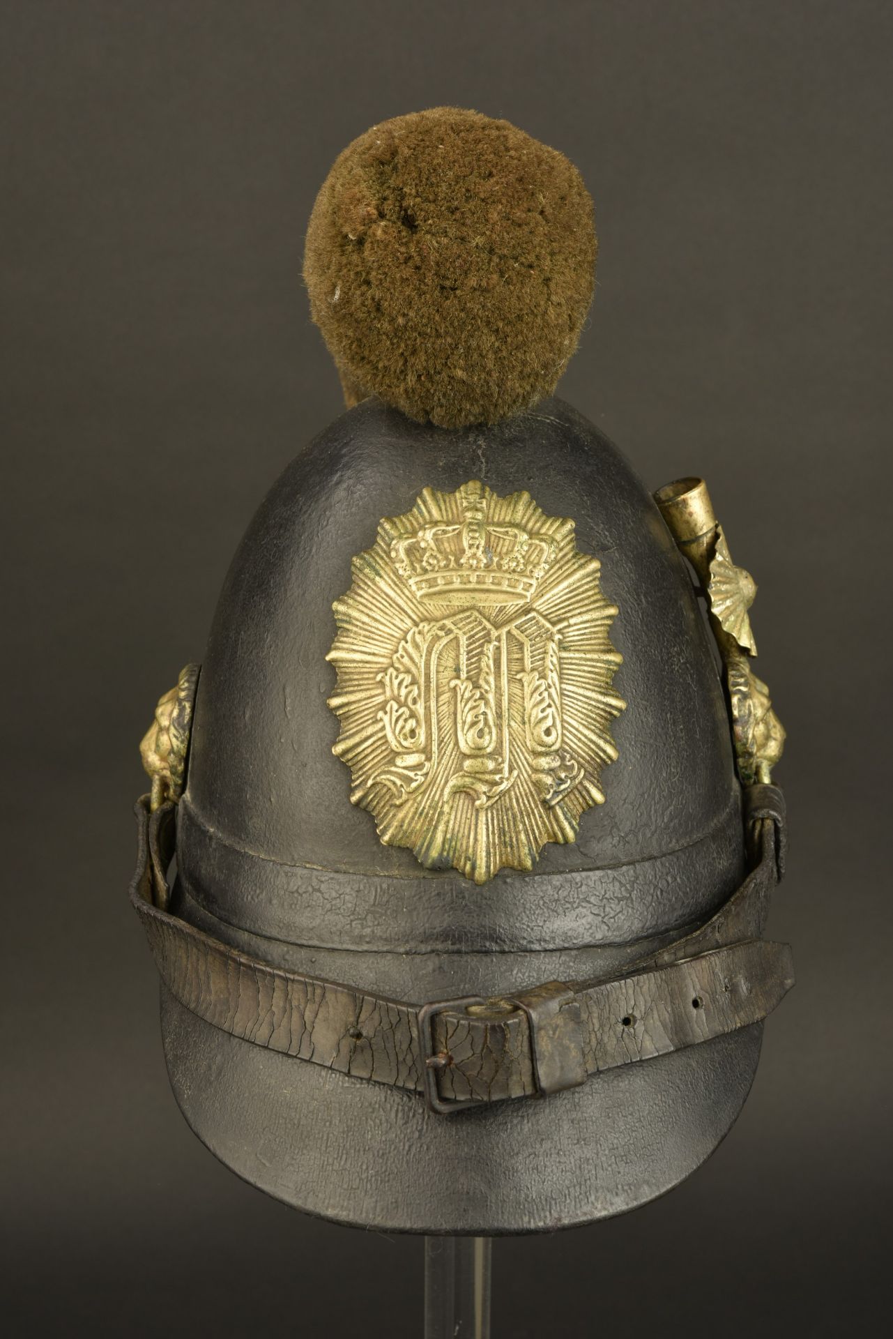 Bayern Raupenhelm M1845-48 für Schützen 