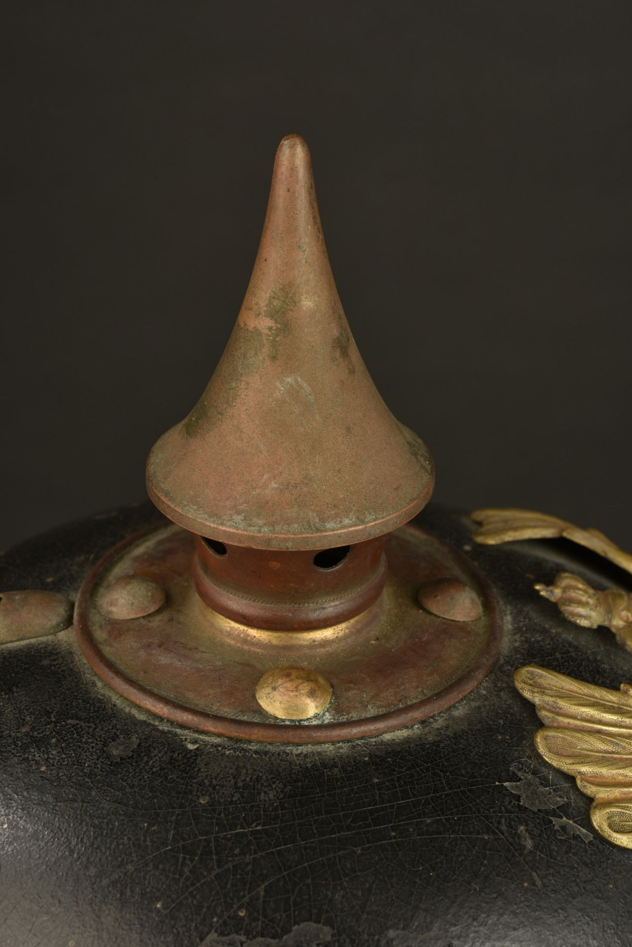 Braunschweig Reservisten Pickelhaube M1895 - Bild 4 aus 9