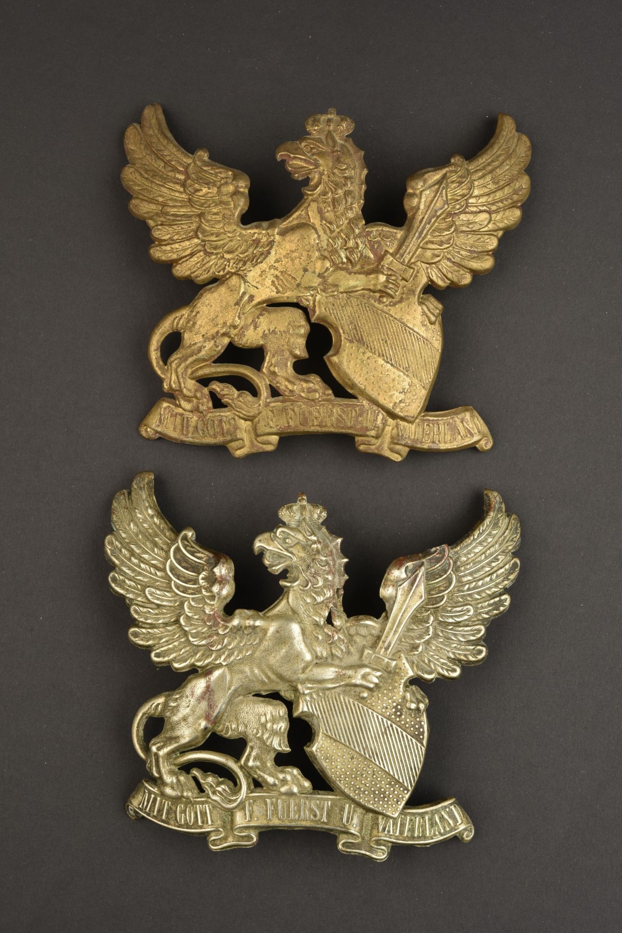 Baden 2 Pickelhaube Emblem