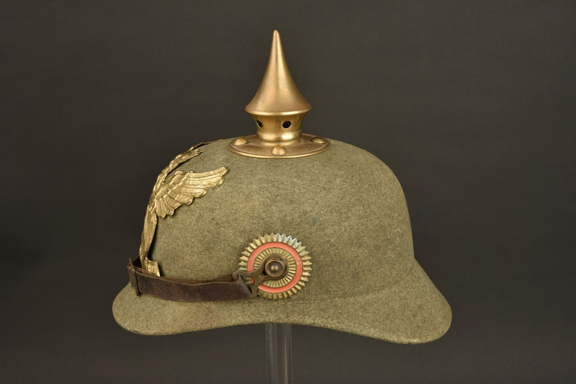 Baden Ersatz Pickelhaube für Mannschaften aus Filz - Bild 8 aus 10