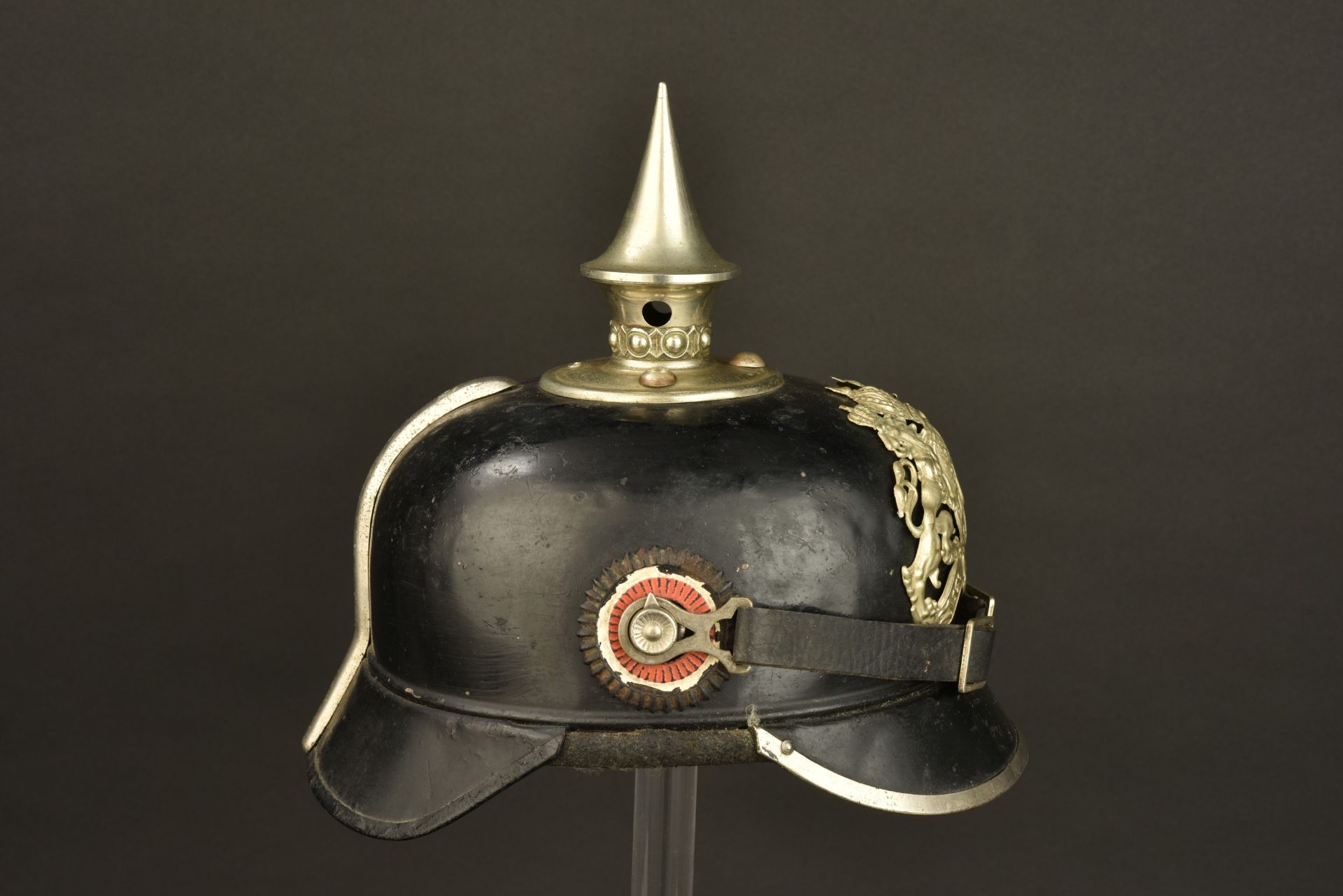 Bayern Leib Regiment Unteroffizier Pickelhaube aus Blech - Bild 5 aus 8