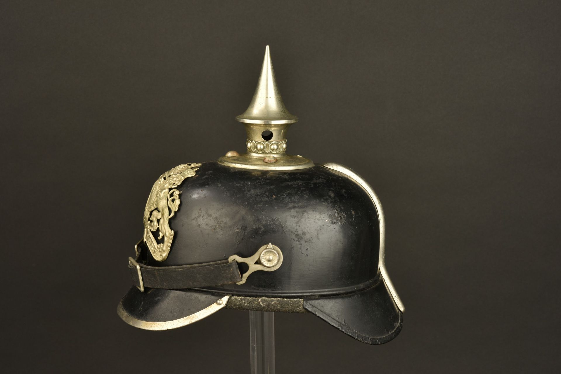 Bayern Leib Regiment Unteroffizier Pickelhaube aus Blech - Bild 7 aus 8