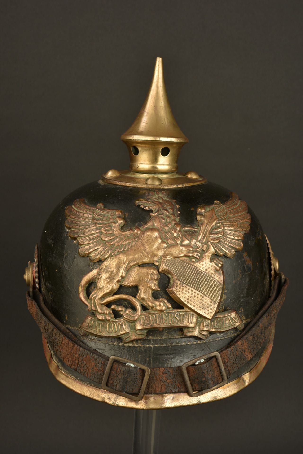 Baden Infanterie Regiment Nr 111 Rastatt Pickelhaube M1895