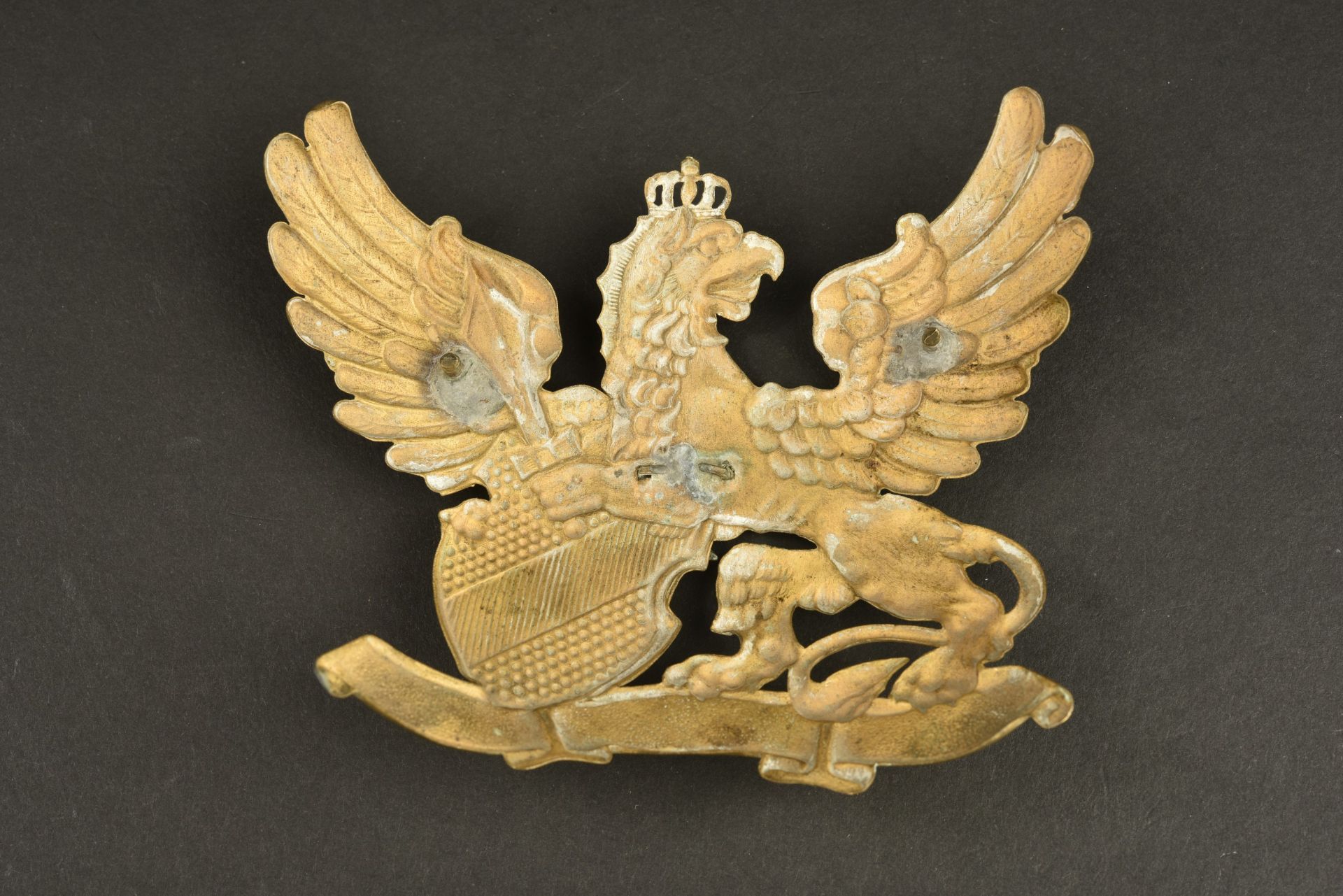 Baden Offizier Pickelhaube Emblem - Bild 2 aus 3