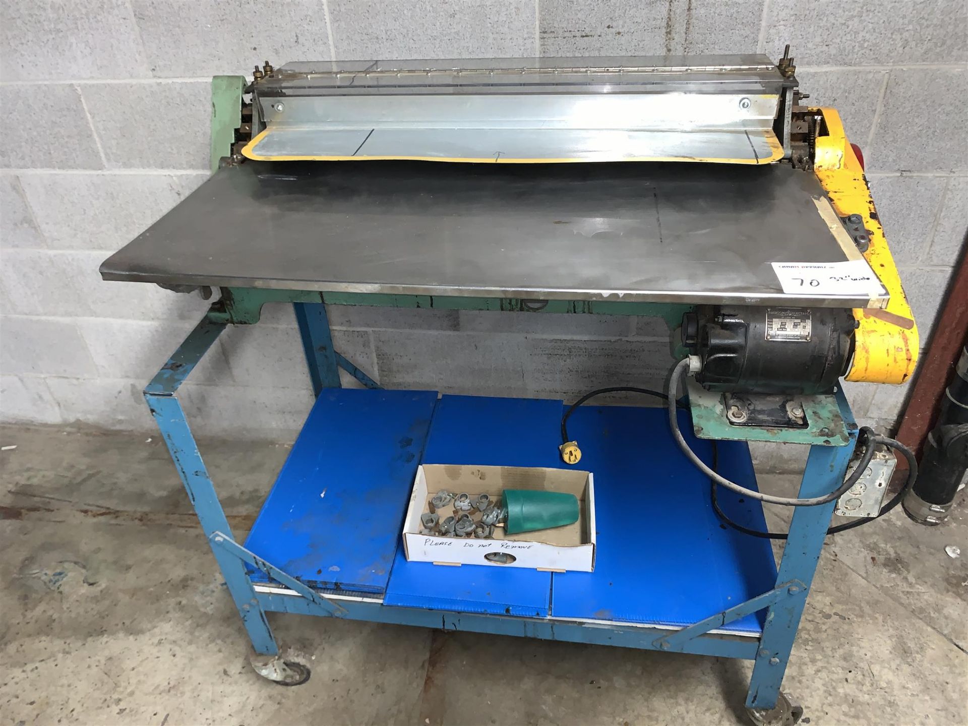 POTDEVIN - 32" GLUE MACHINE - MODEL # Z32-86