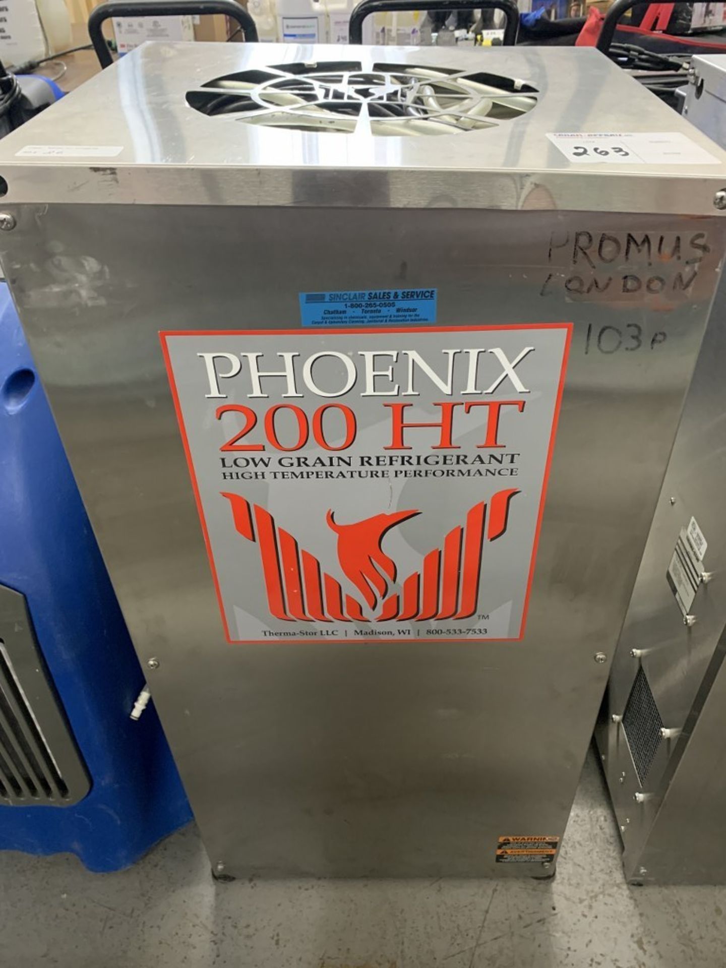 THERMASTOR - COMMERCIAL DEHUMIDIFIER - MODEL # PHOENIX 200 HT