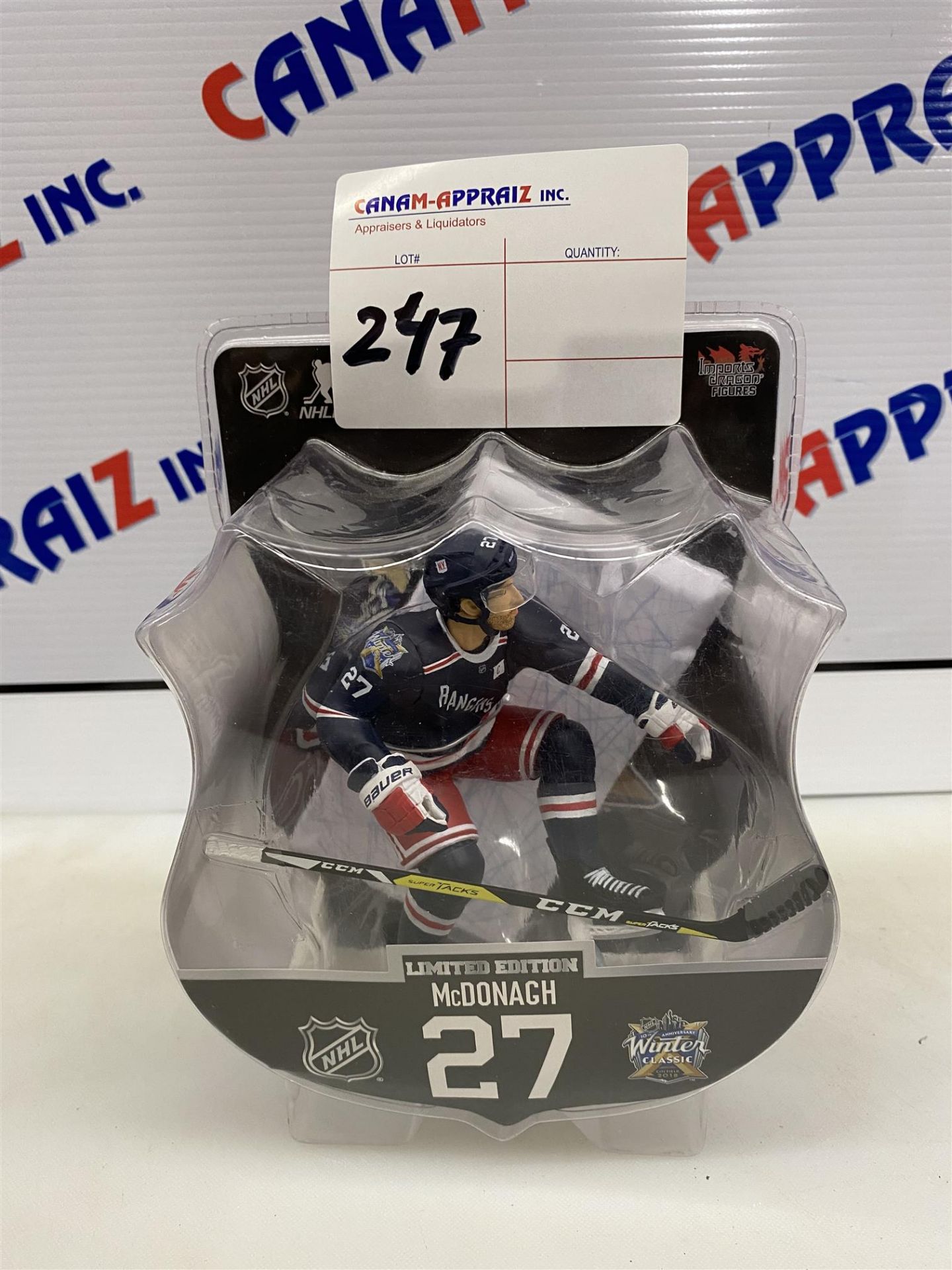 Limited Edition NHL-pa- (Player Figure) KITCHNER RANGERS - McDONAGH 27