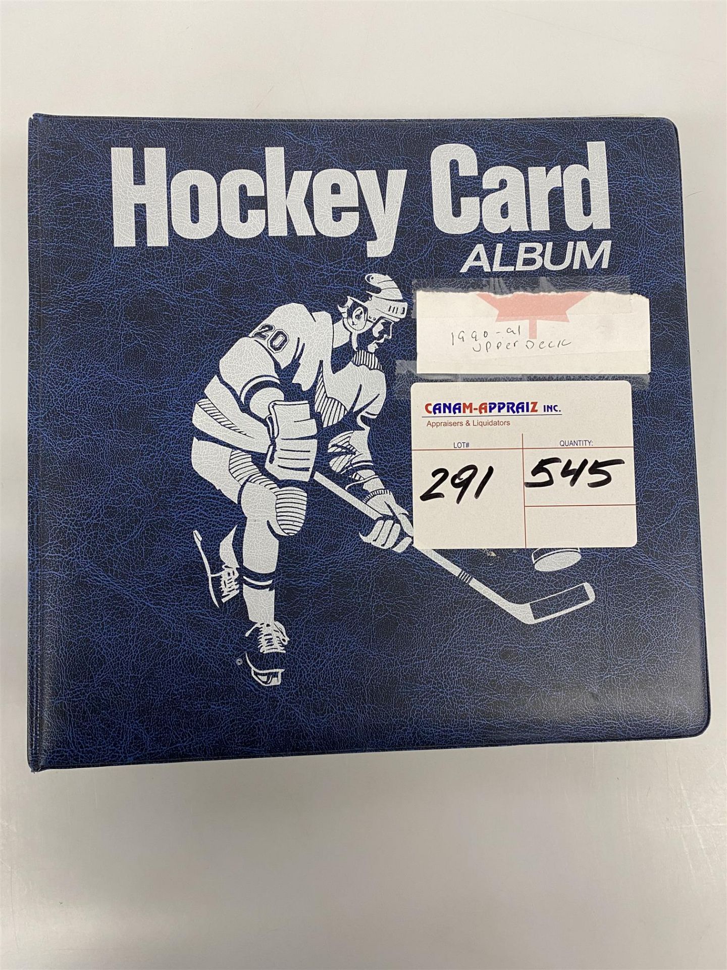 1990 - 1991 Upper Deck - Collectible Cards Binder - Hockey Collection - Approx. 545 CARDS - Image 2 of 2